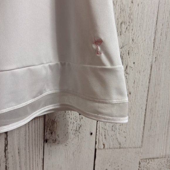 Golftini Women's Pull-on Mesh trim Skort - Picture 2 of 4